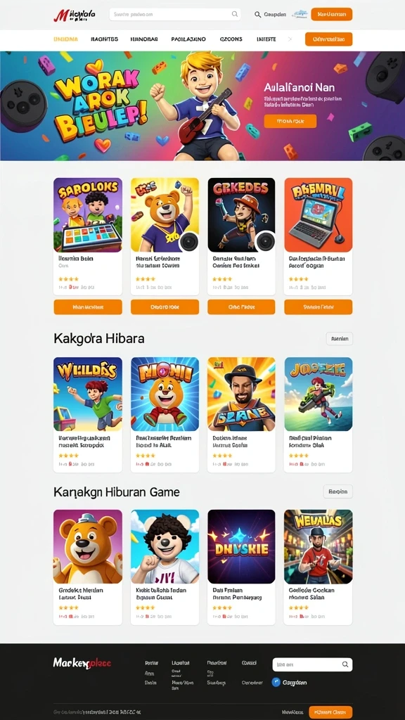 Karakter-karakter unik dengan kemampuan khusus.