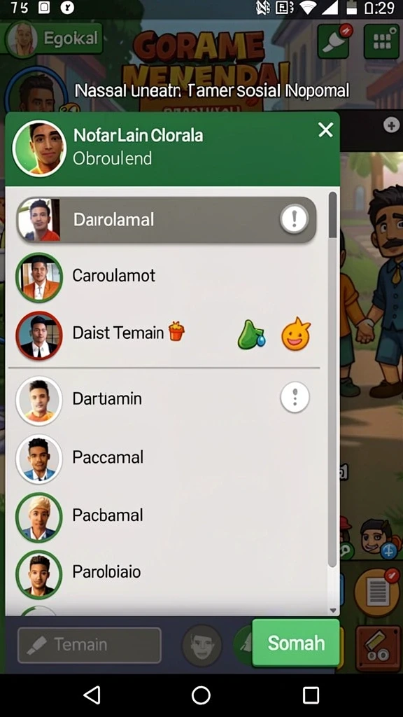 Tampilan antarmuka yang menarik dan mudah digunakan.