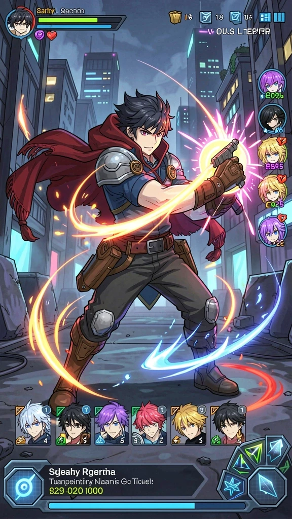 Screenshot menggambarkan variasi game yang tersedia.