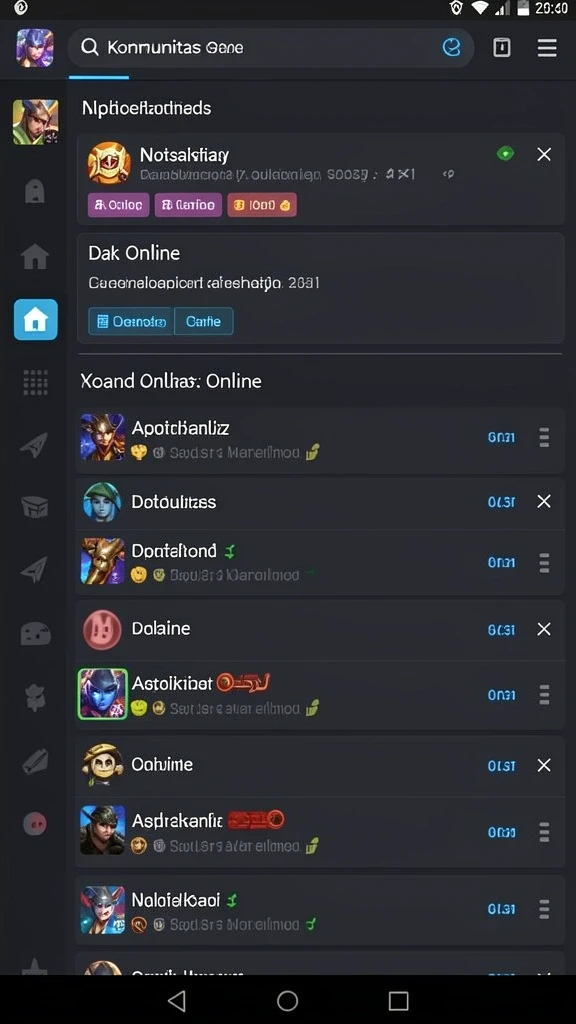 Screenshot dari event turnamen yang sedang berlangsung.