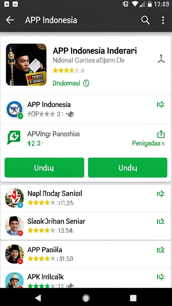 Tampilan antarmuka yang menarik dan intuitif.