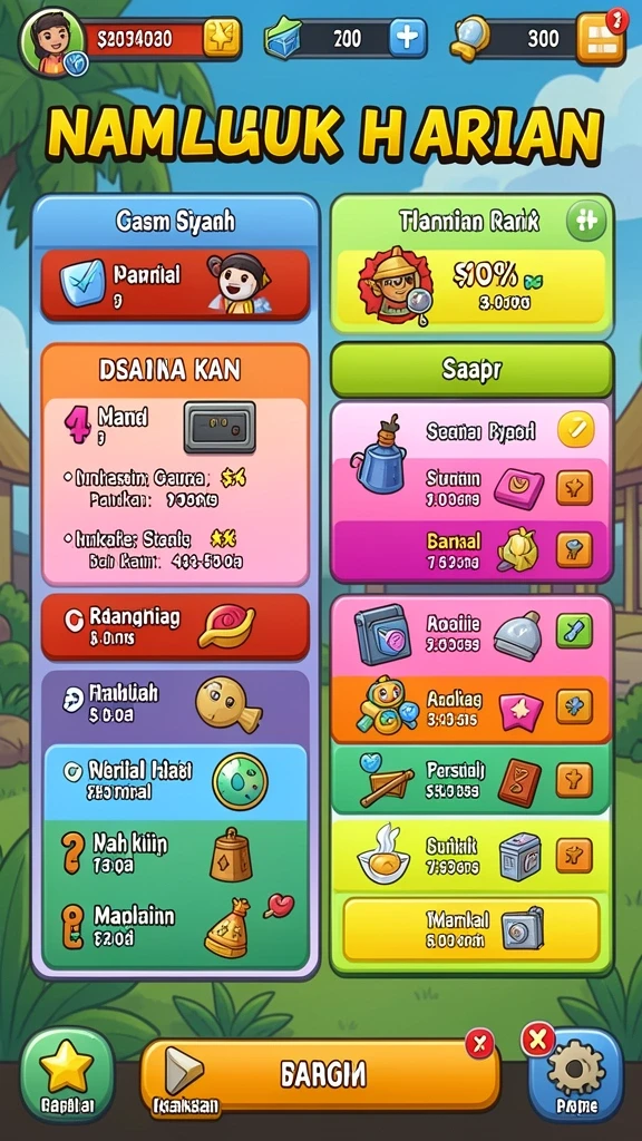 Tampilan antarmuka yang menarik dan mudah digunakan.