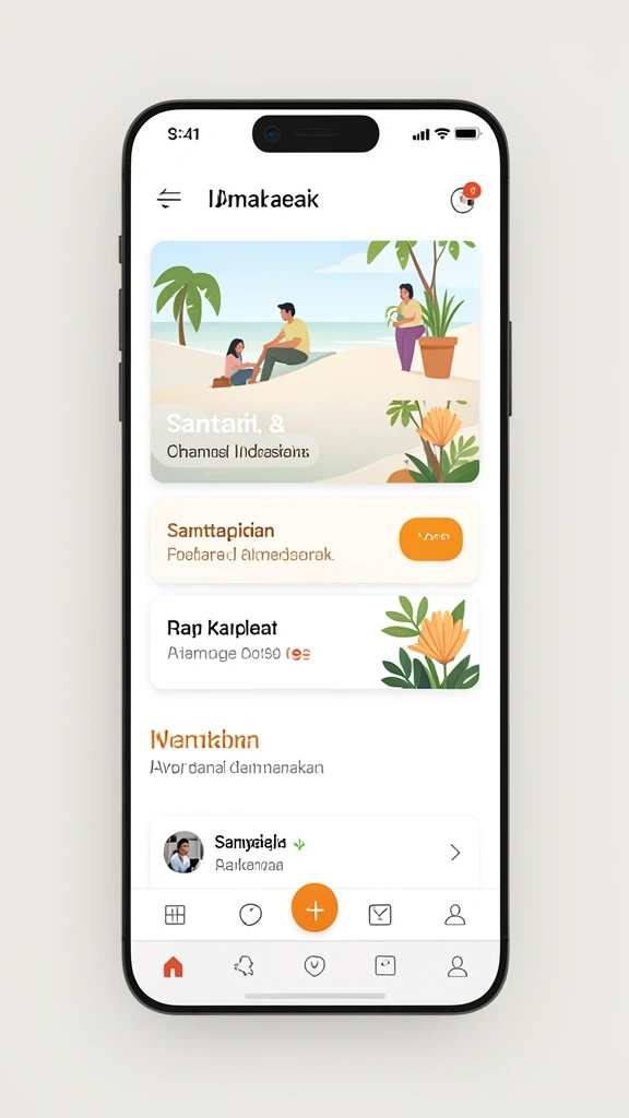 Tampilan awal permainan yang menarik.