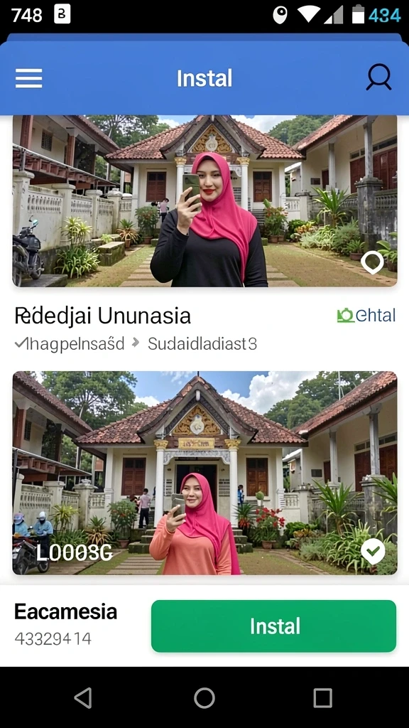 Tangkapan layar menampilkan petualangan karakter di hutan.