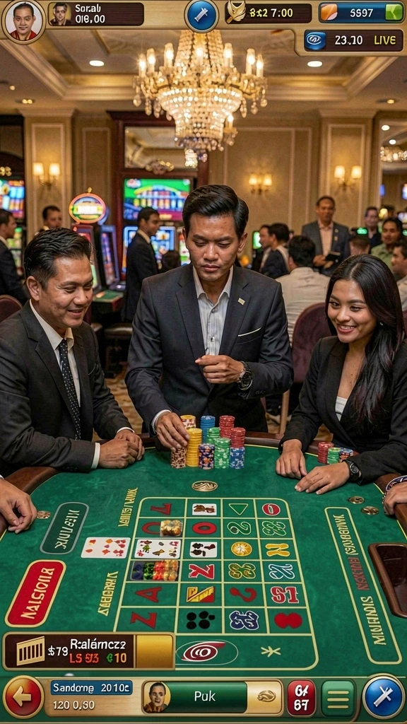 Beragam permainan seru untuk dinikmati setiap pengguna.