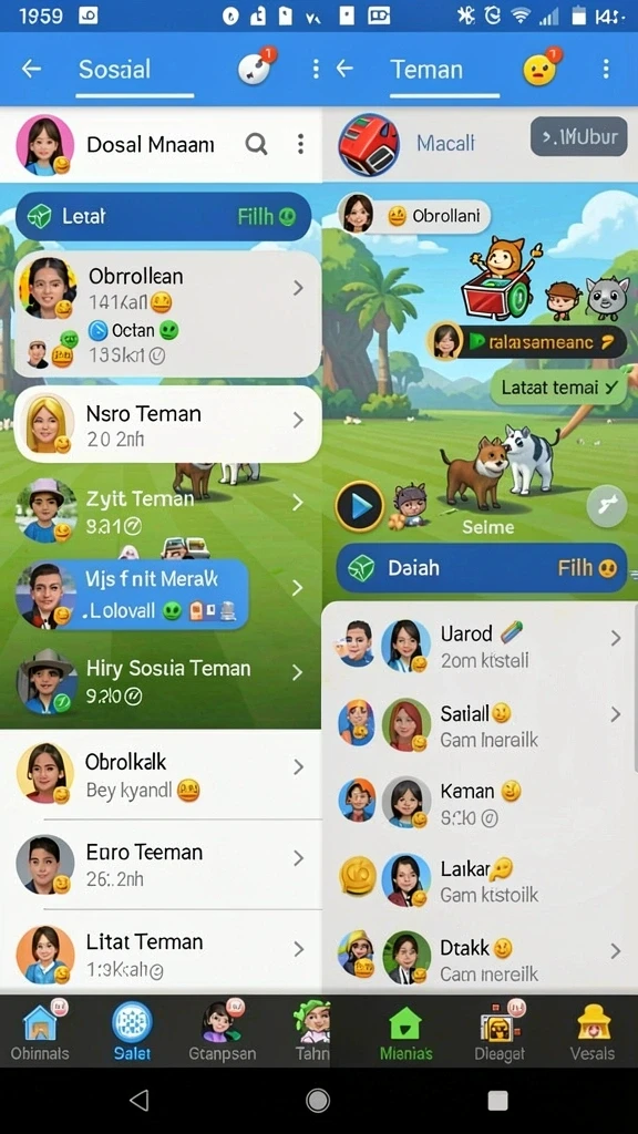 Tampilan grafis yang menawan di DEWI567.