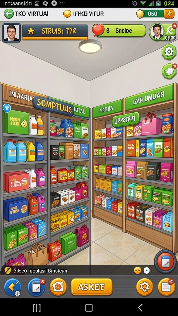 Fitur kustomisasi karakter yang menarik.