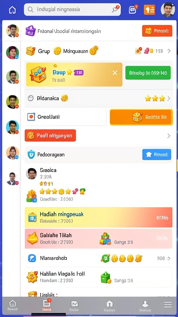 Tangkapan layar memperlihatkan karakter utama DYO1 beraksi.