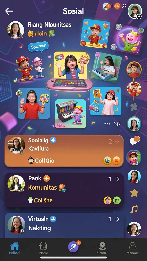 Misi yang menantang dan beragam.