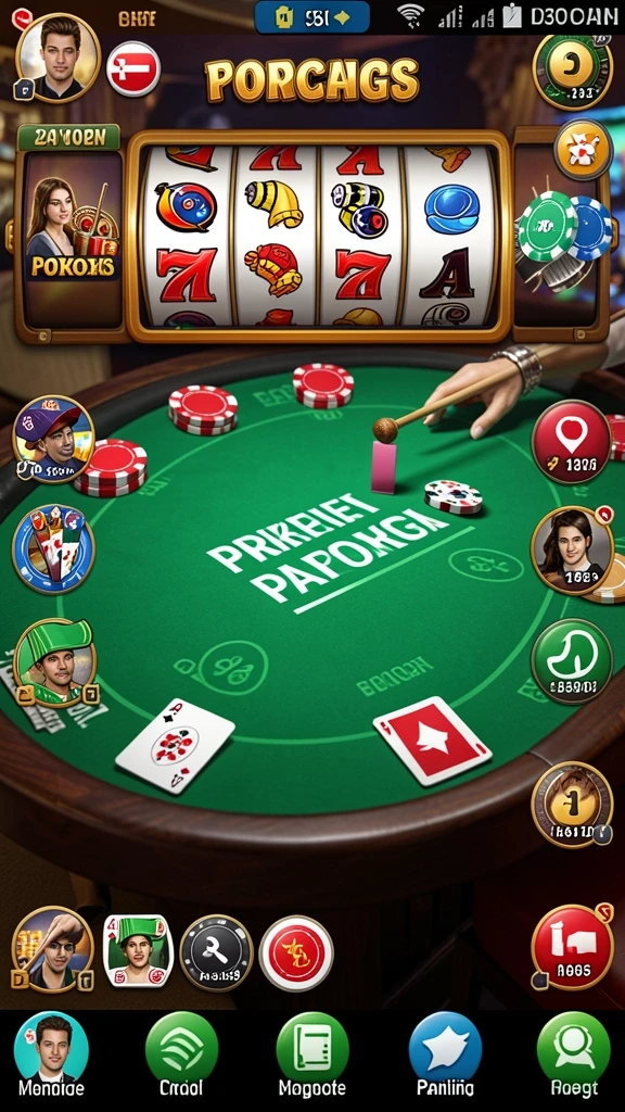 Karakter unik dalam GEMS365 siap bertarung.