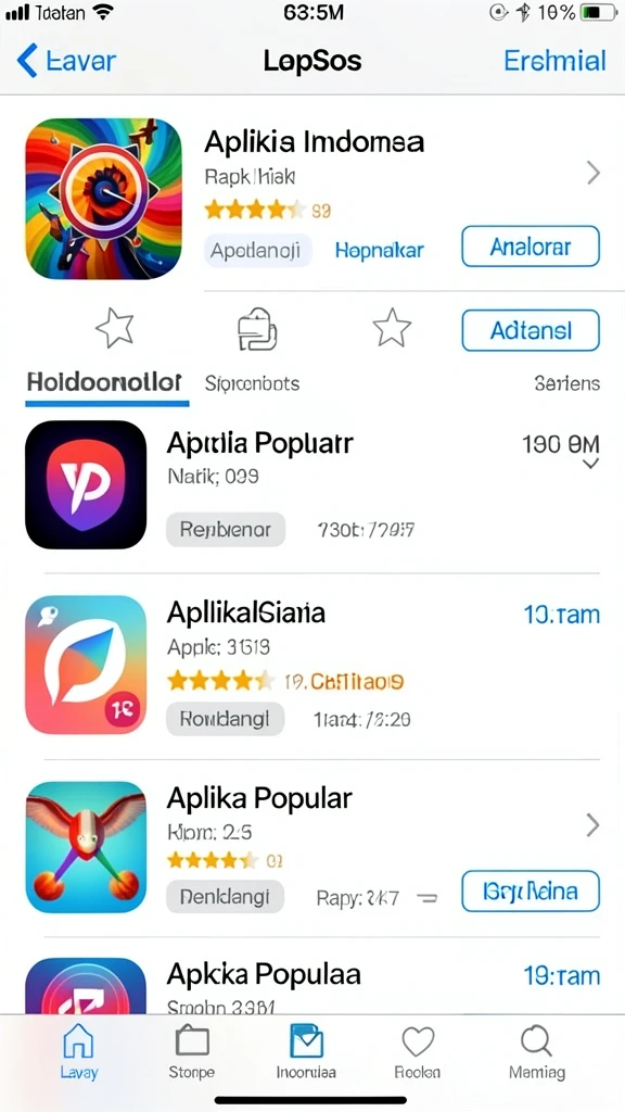 Screenshot 1: Tampilan menarik dari menu utama HOKI123.