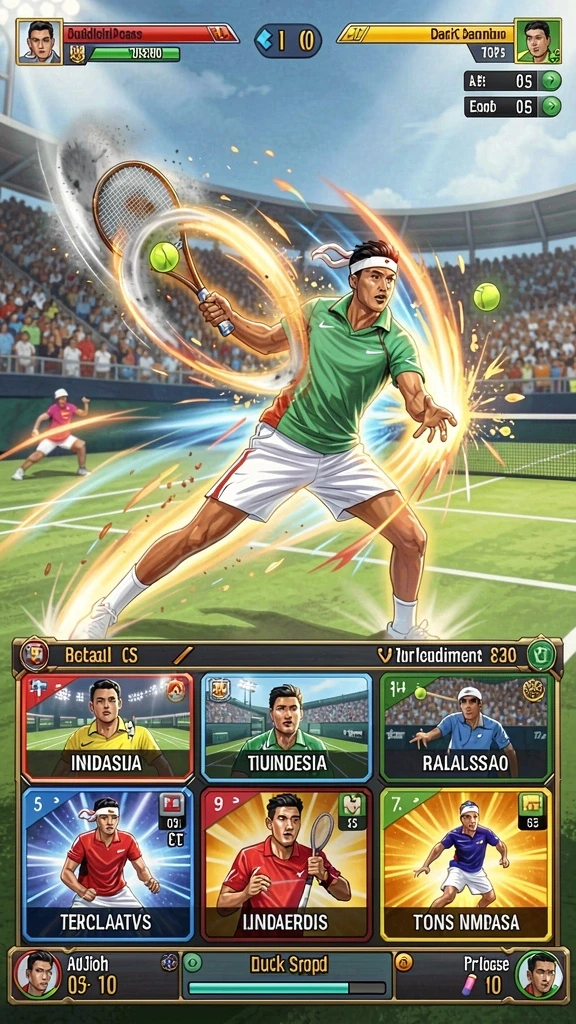Tampilan awal IDAGAME yang menarik dan penuh warna.
