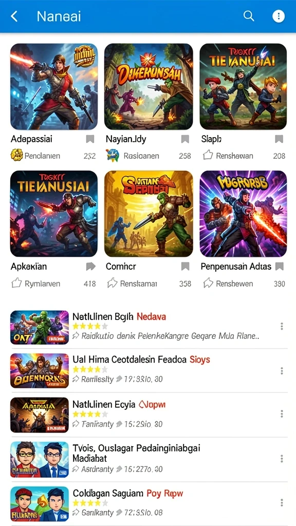 Tampilan antarmuka yang menarik dan mudah dinavigasi.