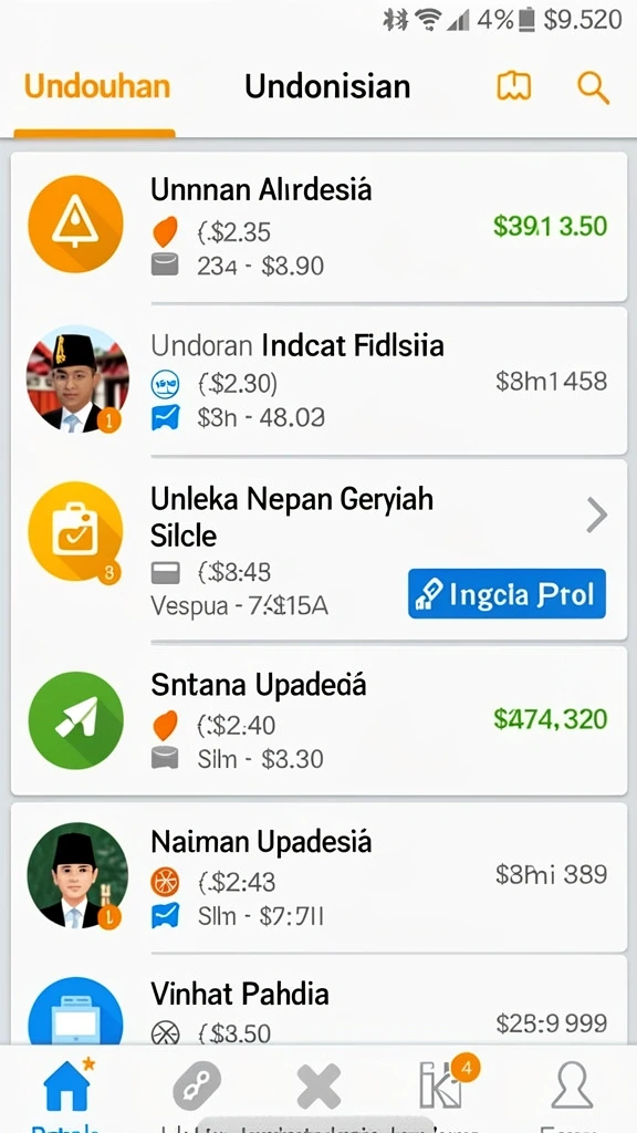 Salah satu karakter unik dalam JARUM77.