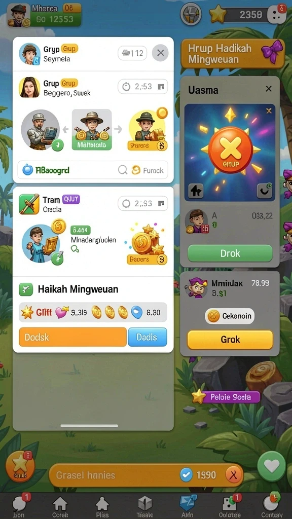 Tampilan antarmuka yang ramah pengguna.