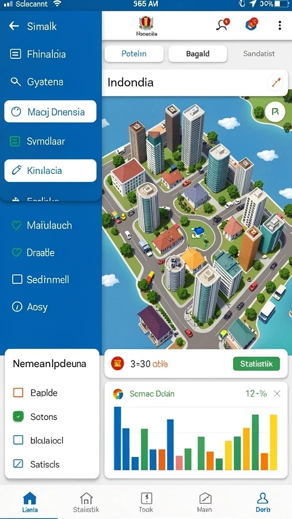 Gameplay yang seru dengan berbagai misi menantang.