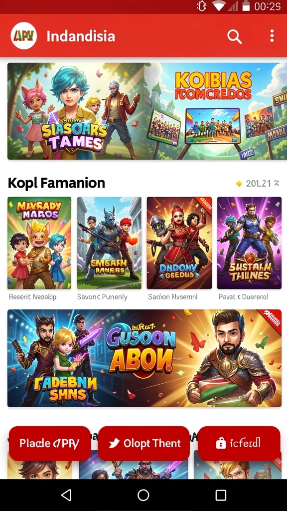 Tampilan mesin slot yang menarik dengan tema luar angkasa.