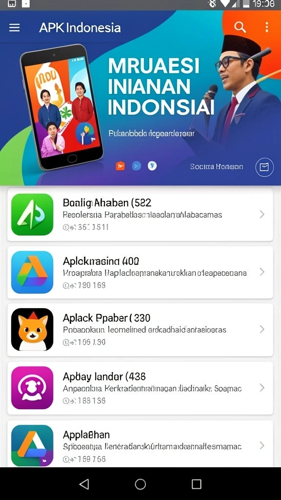 Beragam pilihan permainan yang tersedia.