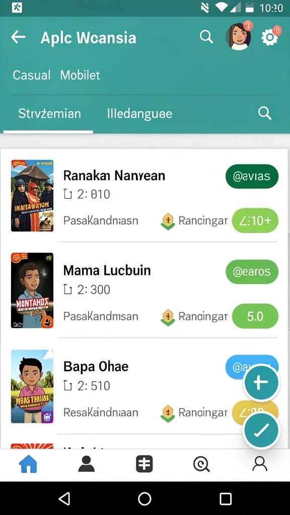 Antarmuka pengguna yang ramah dan mudah digunakan.