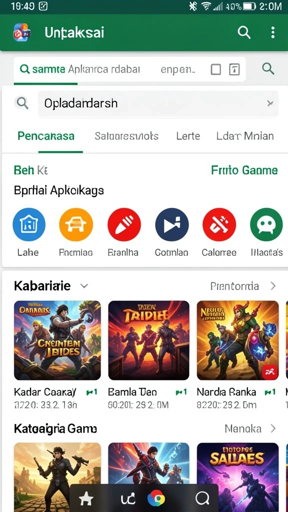Berbagai mode permainan yang menarik untuk dicoba.