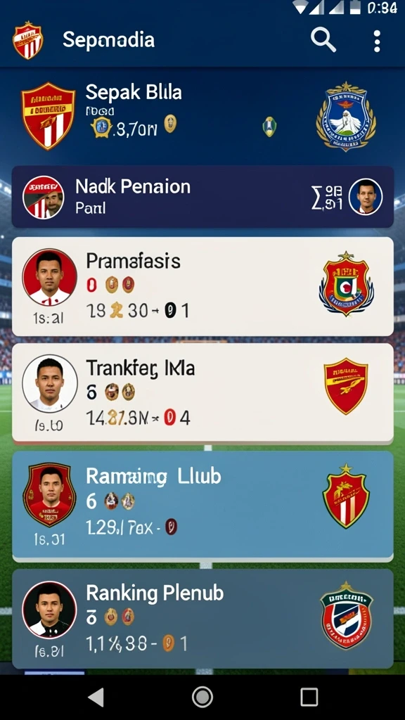 Tampilan antarmuka yang intuitif dan mudah dipahami.