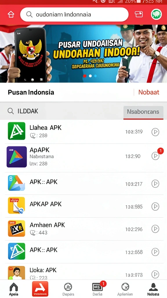 Berbagai karakter unik untuk dipilih.