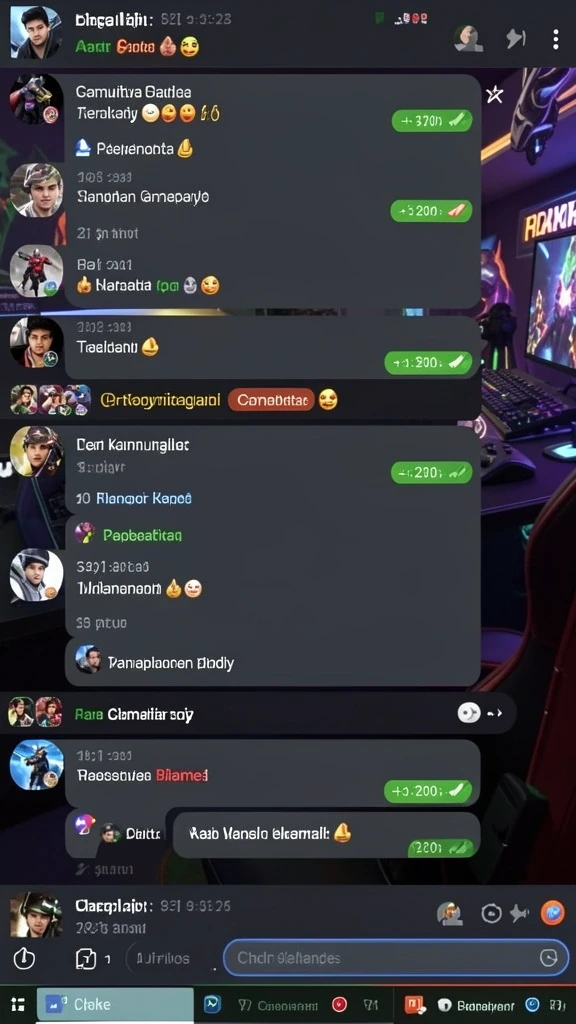 Tampilan awal aplikasi PCX777 yang menarik.