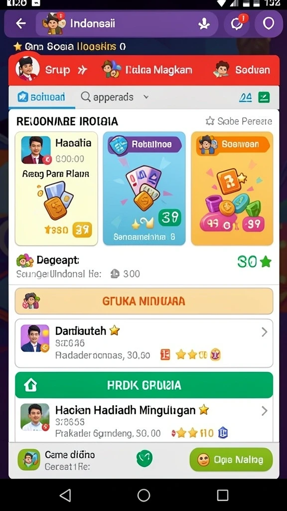 Karakter yang unik dan penuh warna dalam permainan.