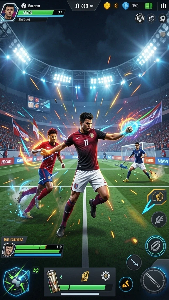 Bersaing di mode multiplayer dengan teman-teman.