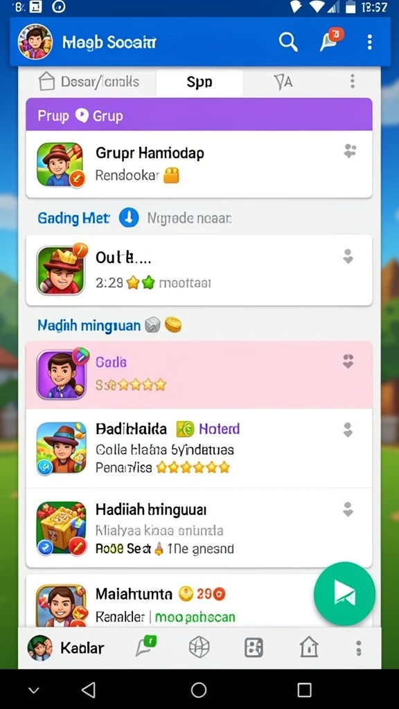 Tampilan antarmuka yang intuitif dan menarik.