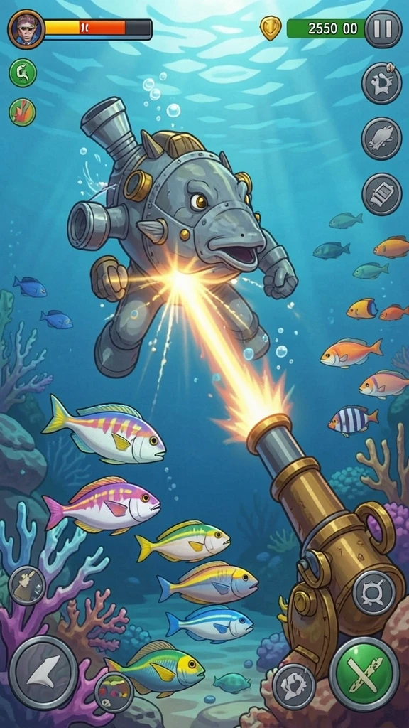 Tangkapan layar menunjukkan aksi seru dalam gameplay.