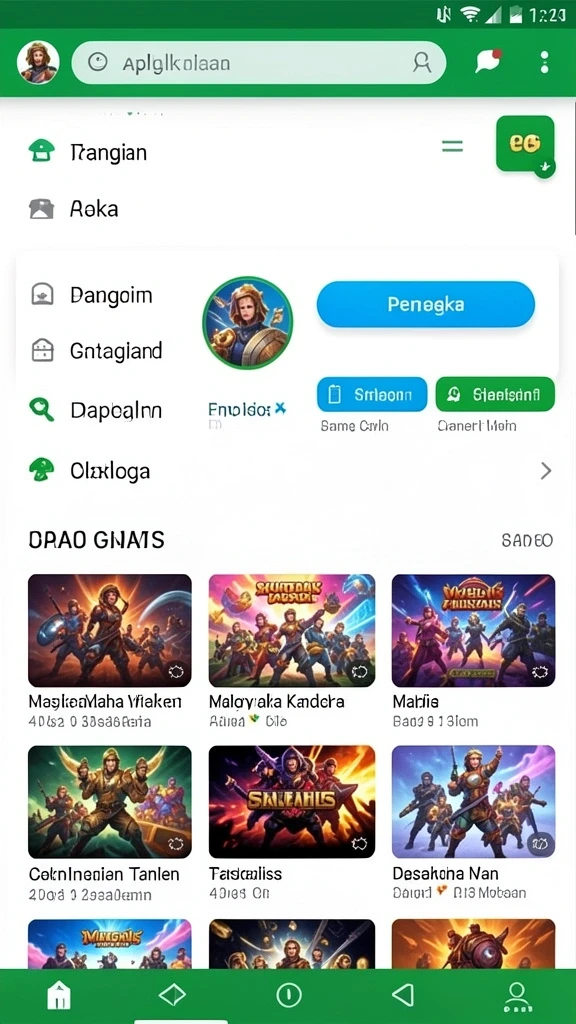 Tampilan antarmuka yang menarik dan mudah dinavigasi.