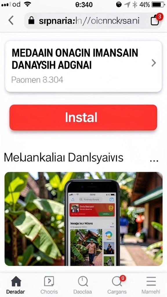 Tampilan utama game SR777 yang menarik.