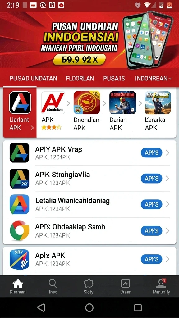 Beragam pilihan permainan yang siap dinikmati.