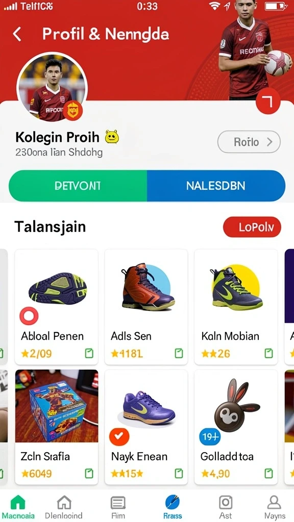 Fitur interaksi dengan pemain lain yang menyenangkan.