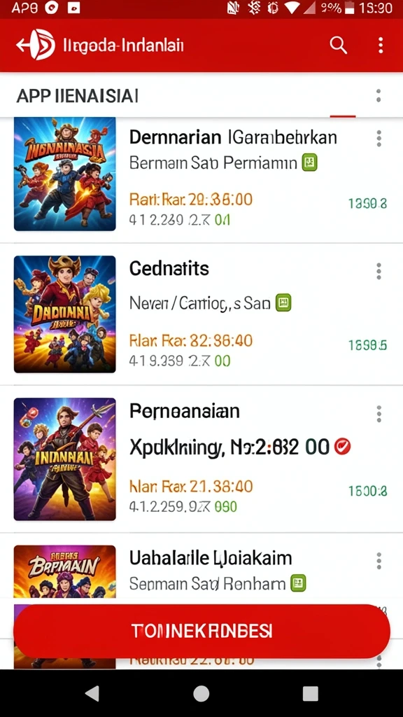 Reward menarik yang membuat saya semakin termotivasi.