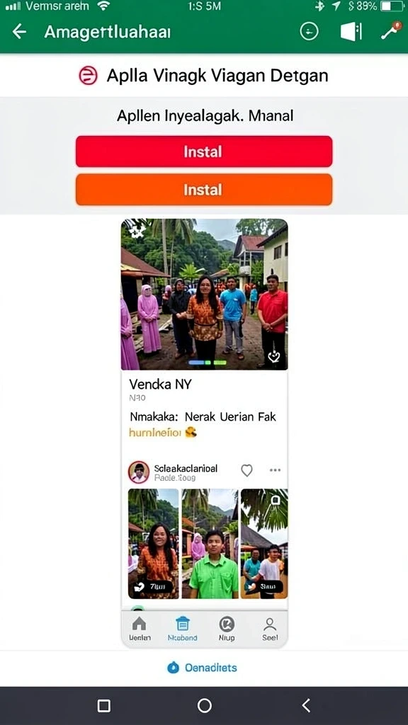 Gambar menampilkan karakter utama dalam petualangan.