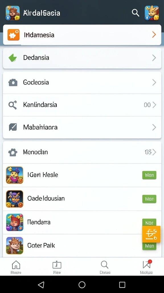 Mode permainan yang seru dan menantang.