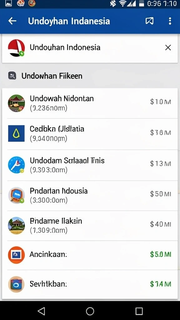 Tampilan antarmuka yang menarik dan mudah digunakan.