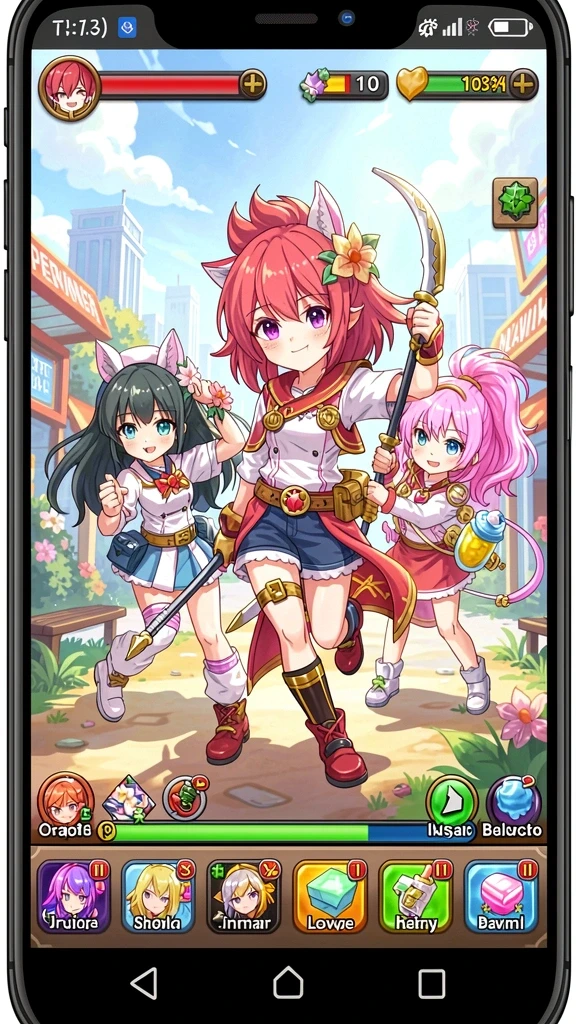 Gameplay yang seru dengan variasi permainan yang banyak.