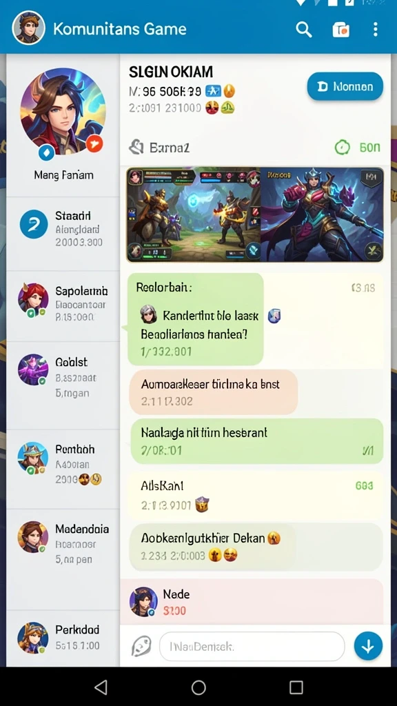 Tampilan awal game WATITOTO yang menarik.