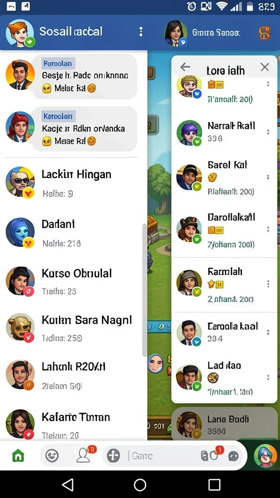 Antarmuka pengguna yang intuitif dan menarik.