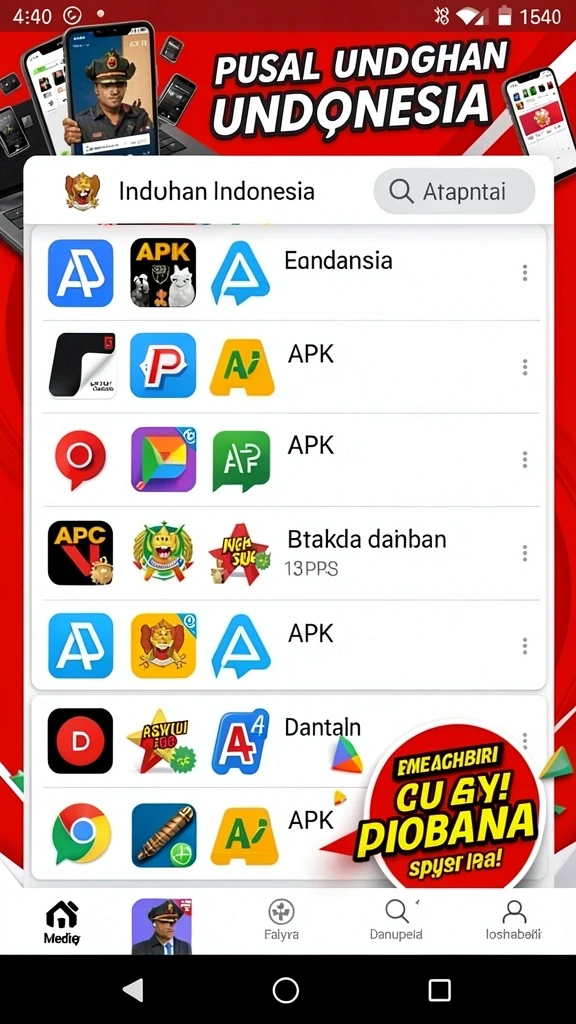 Tampilan antarmuka yang ramah pengguna.